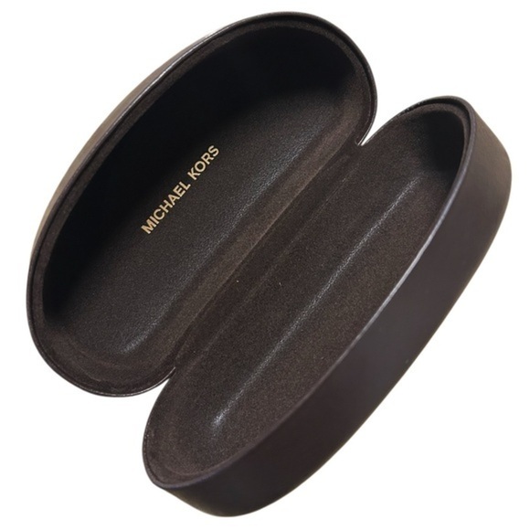 MICHAEL KORS OVERSIZED LUXURY HARD CLAMSHELL SUNGLASSES CASE - Picture 1 of 4